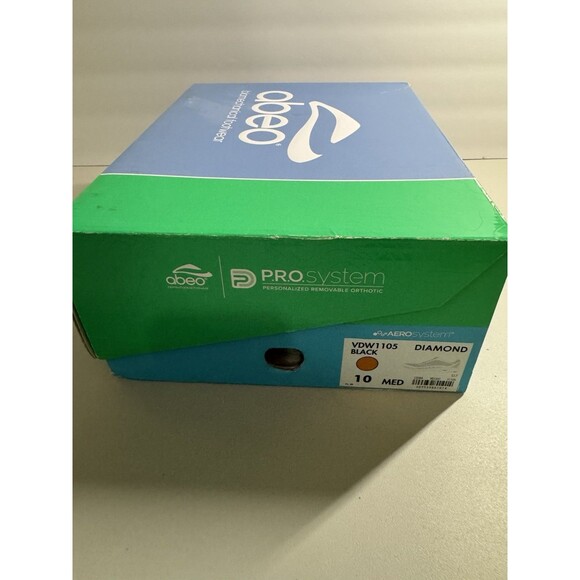 Abeo Pro Diamond Black Vibram Sneakers Lace Up Women’s Size 10 EUC Walking - Picture 12 of 12